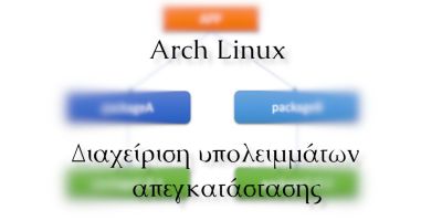 Arch Linux | Απεγκατάσταση προγραμμάτων με τις εξαρτήσεις τους