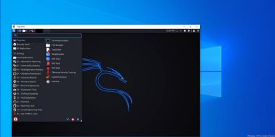 Kali Linux σε Windows WSL με desktop περιβάλλον